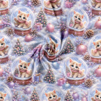 Jersey print med killinger i snekugler