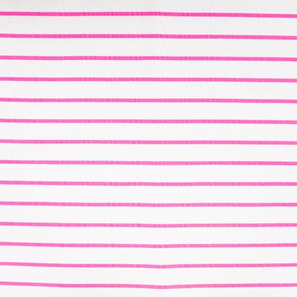 French Terry – Neon pink striber