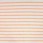 French Terry – Neon orange striber
