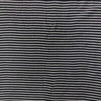 Striber merinould silke jersey, blød 2/1 ribstrik