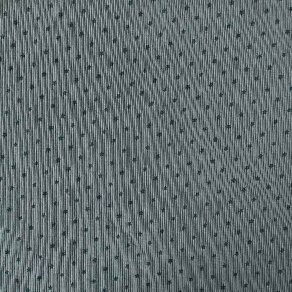 Stjerner merinould silke jersey, blød 2/1 ribstrik