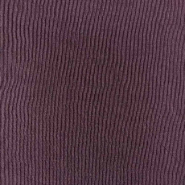 Blomme merinould silke jersey, blød 2/1 ribstrik