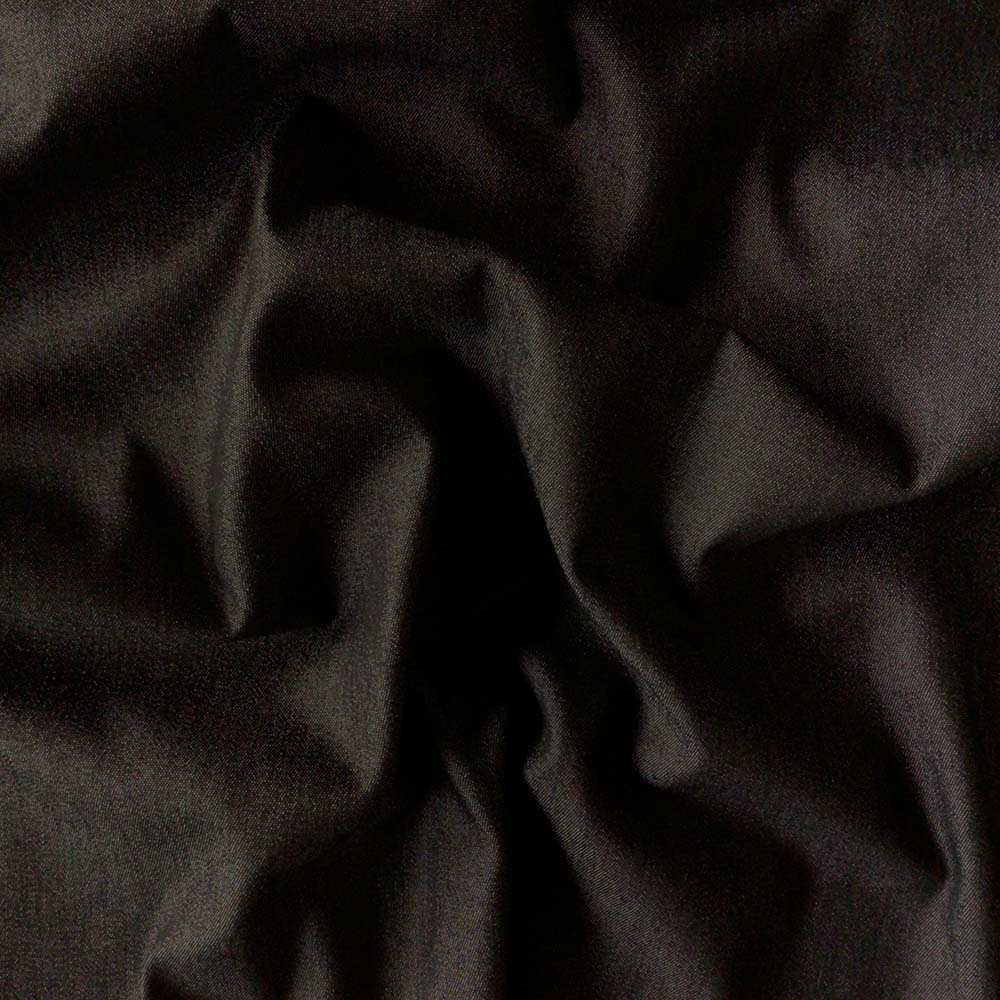 Denim med stræk – sort - Billede 3