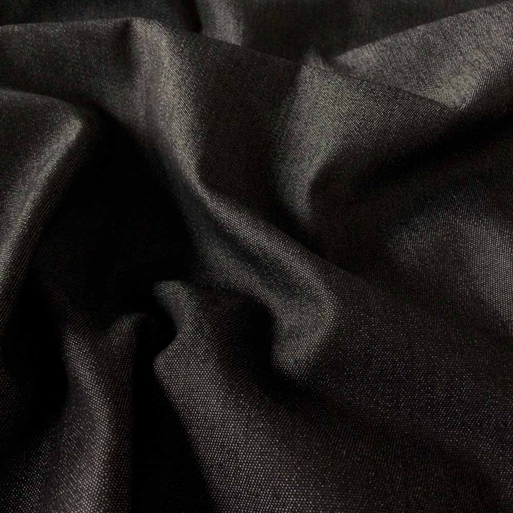 Denim med stræk – sort - Billede 2