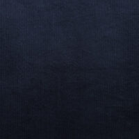 Bredriflet fløjl med stræk - Navy