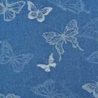 Denim Jacquard - Sommerfugle jeans