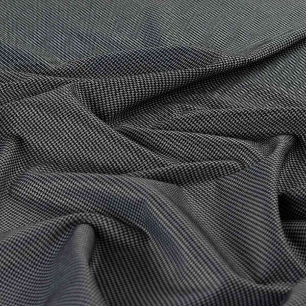 Jacquard houndstooth – Sort/hvid