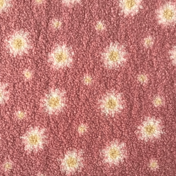 Teddy - Lyserød med blomster