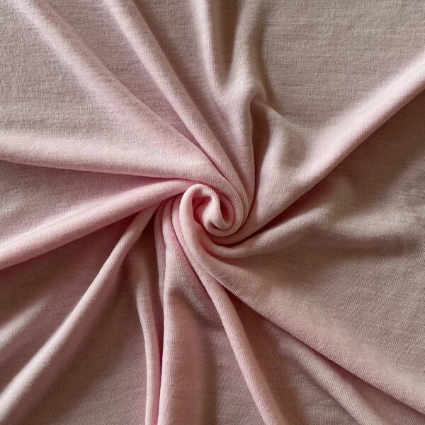 Taupe merinould jersey, blødt ribstrik