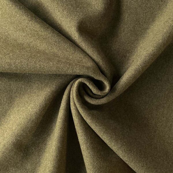 Virgin wool - Oliven grøn meleret