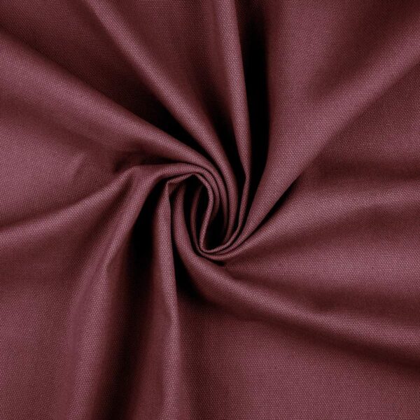 Canvas - ensfarvet aubergine