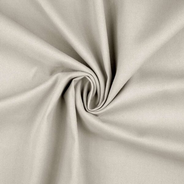 Canvas - ensfarvet lys sand