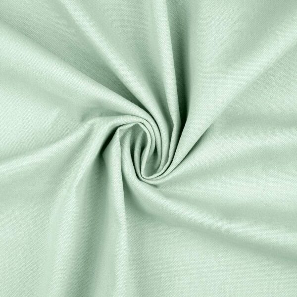 Canvas - ensfarvet mint