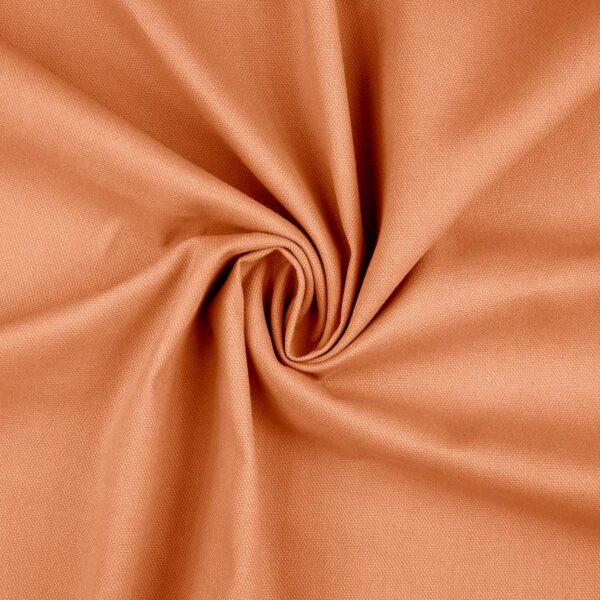 Canvas - ensfarvet rust