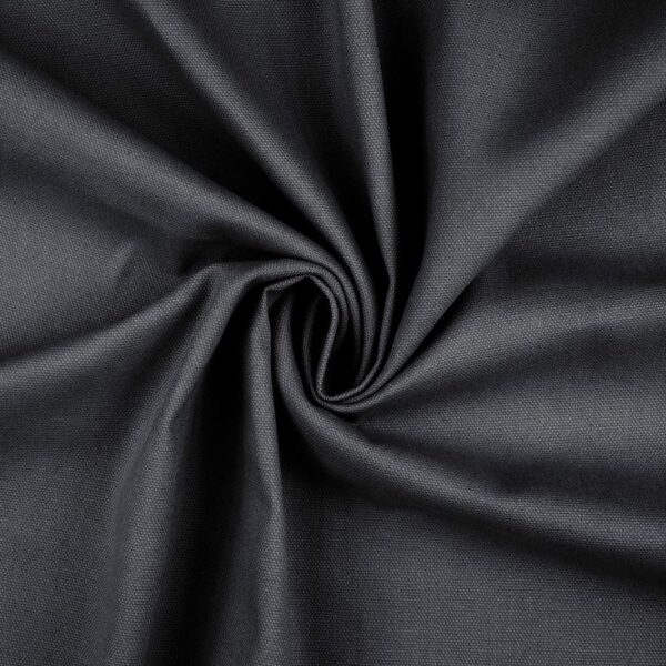 Canvas - ensfarvet sort