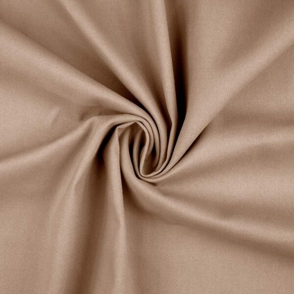 Canvas - ensfarvet taupe