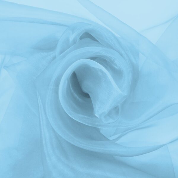 Organza Himmelblå