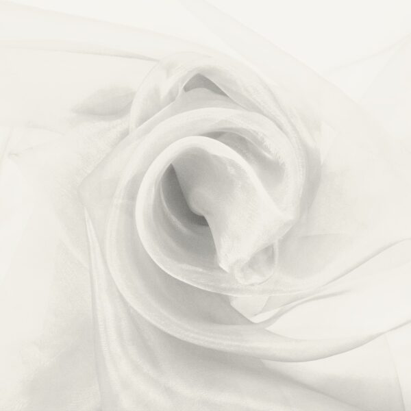 Organza Råhvid