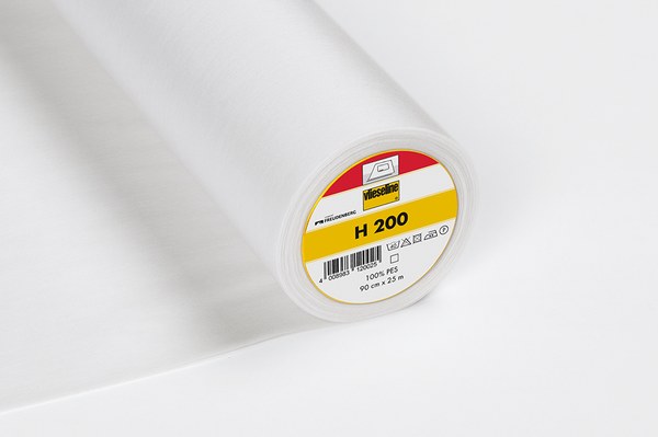 Vlieseline H200 strygeindlæg - Hvid