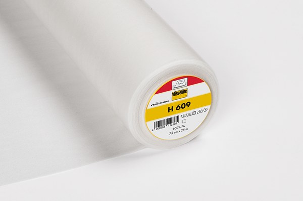 Vlieseline H609 bi-elastisk strygeindlæg - Hvid